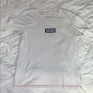Vans tee with contrast stitching